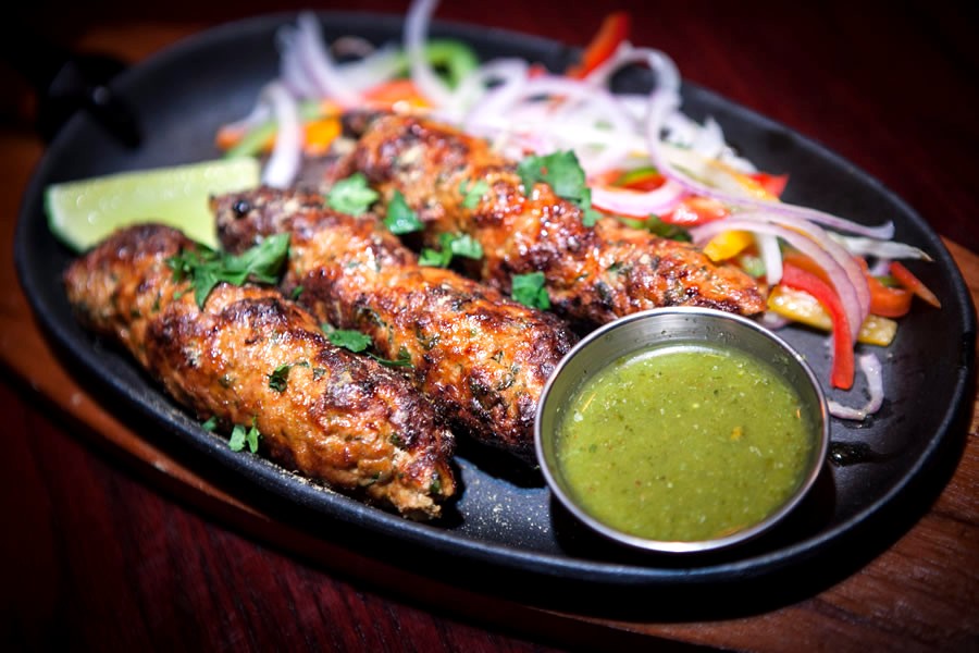 Lamb seekh kabab